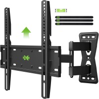 Usx Mount Tv Wall Mount For Most 26-55In Tv, Pre-Assembled Full Motion Tv Bracket With Swivel Tilt Extension Height Setting, Tv Center & Corner Design, Up To Vesa 400X400Mm, Load 80 Lbs