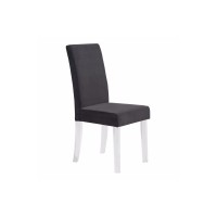 Benjara Curved Back Velvet Upholstered Modern Dining Chair, Set Of 2, Black