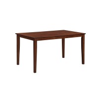 Kings Brand Furniture - Kurmer Rectangular Wood Dining Room Kitchen Table, Cappuccino