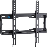 Pipishell Fixed Tv Wall Mount Bracket Low Profile For 26-55 Inch Led, Lcd, Oled, 4K Flat Curved Screen Tvs, Ultra Slim Mounting Bracket, Max Vesa 400X400Mm Up To 99 Lbs, Fits 16 Wood Studs