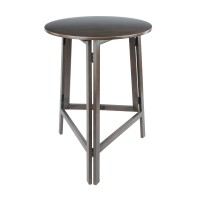 Winsome Wood Torrence Dining, 40 H, Oyster Gray