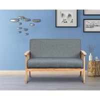 Lilola Home Lhf-88873 Love Seats, Bahamas Gray