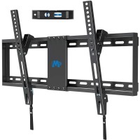 Mounting Dream Tv Wall Mount For Most 37-70 Inch Flat Screen Tv Tilting, Low Profile Space Saving Wall Mount For 16,18,24 Stud, Ul Listed Tv Mount Bracket For Max Vesa 600 X 400, 132Lbs Md2868-Lk
