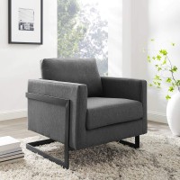 Modway Posse Upholstered Sofassectionalsarmchairs Black Charcoal