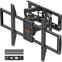 Elived Ul Listed Tv Wall Mount For Most 37-82 Inch Flat Screen Tvs, Swivel And Tilt Full Motion Tv Mount Bracket, Max Vesa 600X400Mm, 100 Lbs. Loading, Fits 16 Wood Studs, Yd3003