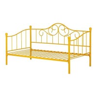 Balka Metal Daybed With Metal Slats--Yellow-South Shore