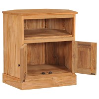 Vidaxl Corner Sideboard 23.6X17.7X23.6 Solid Teak Wood