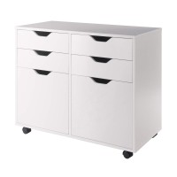 Winsome Wood Halifax Cabinet, 26 H, White
