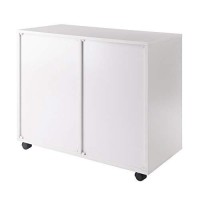 Winsome Wood Halifax Cabinet, 26 H, White