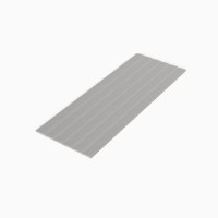 Mayton, 075-Inch Heavy Duty Vertical Mattress Support Wooden Bunkie Boardslats With Cover, Twin, Grey