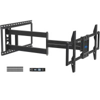 Mounting Dream Long Arm Tv Wall Mount For Most 42-90 Inch Tv, 40 Inch Extension Tv Mount Swivel And Tilt, Full Motion Mount Fits Max Vesa 800X400Mm, 150 Lbs. Loading, 16,18, 24 Studs