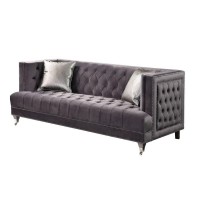 Acme Furniture Upholstered Sofas, Graychrome