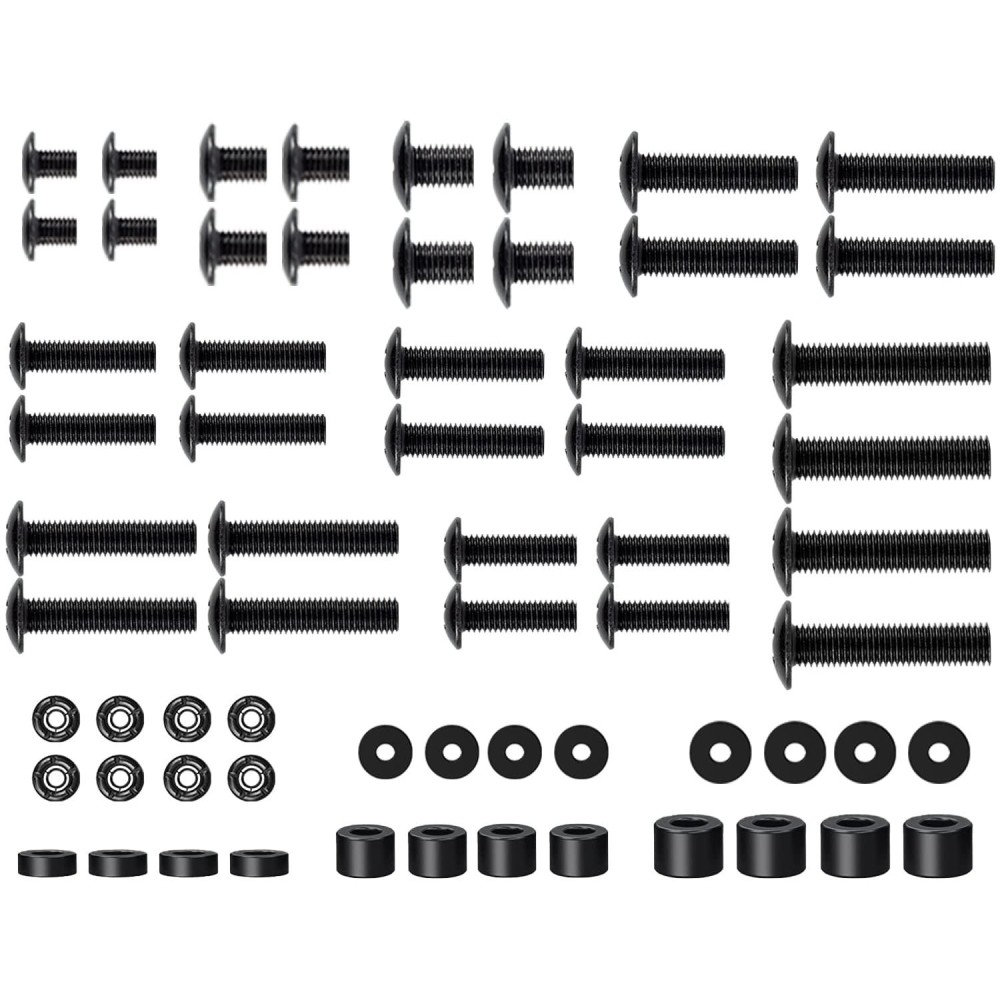 Mounting Dream Universal Tv Mounting Hardware Kit, Vesa Screw Set For All Tvs And Monitors Includes M4, M5, M6, M8 Screws, Spacers And Washers, Works With Any Tv Brackets/Mounts, Tv Screw Md5754