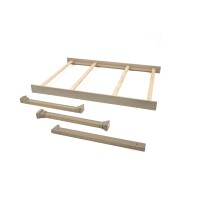 Full Size Conversion Kit Bed Rails For Sorelle Crib With Changer Combos Fits Berkley, Princetontuscany, Verona And Vista Elite Crib And Changer Combos (Rustic Taupe, Sedona Crib & Changer)