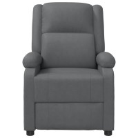 Vidaxl Recliner Anthracite Faux Leather