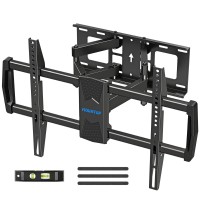 Mountup Ul Listed Full Motion Tv Wall Mount For Most 42-82 Inch Tvs With Articulating Swivel And Tilt, Tv Mount Max Vesa 600X400Mm, Holds Up To 100Lbs Fits 16 Stud Mu0028