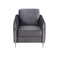 Lilola Home Lhf-89725-C Accent Chair, Grey