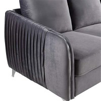 Lilola Home Lhf-89725-C Accent Chair, Grey