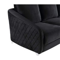 Lilola Home Lhf-89721-C Accent Chair, Black