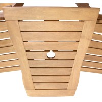 Leigh Country Tx 36213 Tray (Tx36212) -Natural Connecting Table For Tall Adirondack Chair