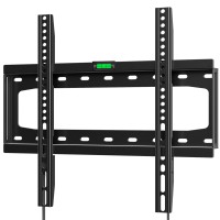 Home Vision Tv Wall Mount Fixed For ???????? 26-55 Inch Flat/Curved Tvs, Low Profile Tv Mount, Wall Mount Tv Bracket With Max Vesa 400X400Mm Up To 99Lbs Fits 16 Wood Studs, Quick Release Lock