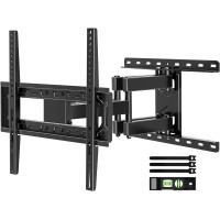 Home Vision Tv Wall Mount For 26-65Inch Led Lcd Oled 4K Tv Up To 132Lbs, Tv Mount Full Motion Swivel Tilt With Articulating Dual Arms Tv Bracket Max Vesa 400X400Mm, Fits 12/16 Inch Wood Stud