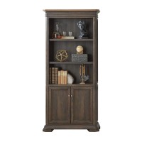 Martin Furniture Imsa3678D Executive Bookcase With Doors, Fully Assembled, Brown