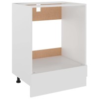 Vidaxl Oven Cabinet White 23.6X18.1X32.1 Engineered Wood