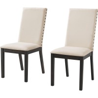 Crosley Furniture Hayden Upholstered Dining Chair (Set Of 2), Slate