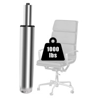 5.5 Inch Office Chair Cylinder Replacement,Heavy Duty Gas Lift Cylinder For Office Desk Chairs/Gaming Chair,Gas Lift Hydraulic/Pneumatic Piston, Universal Size (Silver)