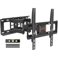 Elived Ul Listed Tv Wall Mount For Most 26-65 Inch Tvs, Full Motion Tv Mount With Swivel And Tilt, Wall Mount Tv Bracket With Dual Articulating Arms, Max Vesa 400X400Mm, Holds Up To 99 Lbs.