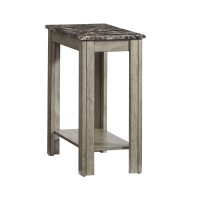 Progressive Furniture Iii Chairside Table, Gray