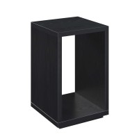 Convenience Concepts Northfield Admiral End Table With Shelf, Black