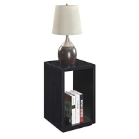 Convenience Concepts Northfield Admiral End Table With Shelf, Black