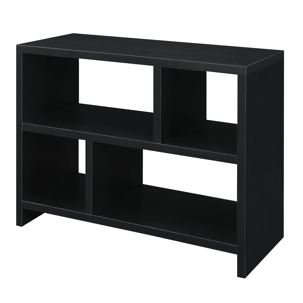 Convenience Concepts Northfield Console 3-Tier Bookcase, Black