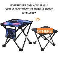 Roptat 2 Pack Camping Stool,Portable Folding Compact Lightweight Stool Seat For Camping Fishing Hiking Gardening Outdoor Walking Backpacking Travelling And Beach With Carry Bag