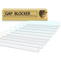 Qiyihome 10-Pack Toy Blocker, Gap Bumper For Under Furniture, Bpa Free Safe Pvc With Strong Adhesive, Stop Things Going Under Sofa Couch Or Bed, Easy To Install 16 Height