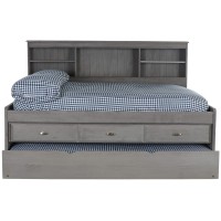 Os Home And Office 83223-3-Kd Daybed, Full, Charcoal Gray