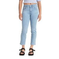Levi'S Women'S 724 High Rise Straight Crop Jeans, Tribeca Story-Medium Indigo, 26