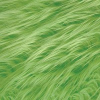 Fabricla Shaggy Faux Fur Fabric By The Yard - 144 X 60 Inches (365 Cm X 150 Cm) - Craft Furry Fabric For Sewing Apparel, Rugs, Pillows, And More - Faux Fluffy Fabric - Lime Green Fur Fabric, 4 Continuous Yards