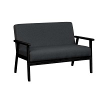 Lilola Home Lhf-88873Eo Love Seats, Dark Gray