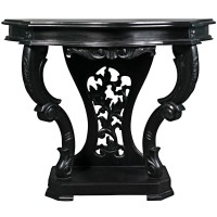 Design Toscano Af57264 Table, Black