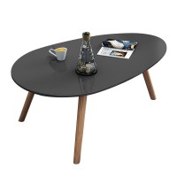 Zwjlizi Coffee Table, H40Cm Drop-Shaped Low Table, Japanese-Style Bedroomliving Room Environmental Protection Board Layer Leisure Table (Color : A, Size : 100X60Cm)