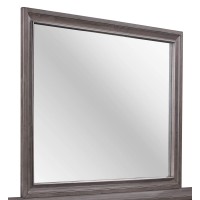 Global Furniture Usa Dresser Mirror, Grey