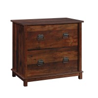 Sauder Viabella 2 Drawer Lateral File Cabinet, Currady Cherry Finish