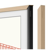Samsung 43 The Frame Customizable Bezel For Tv, Magnetic Mount, Match Television To Room D?Or, Interchangeable Designs And Colors, Modern Beige, Vg-Scfa43Bebza, 2021