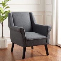 Safavieh Home Collection Videl Dark Greyblack Accent Chair Ach4011B