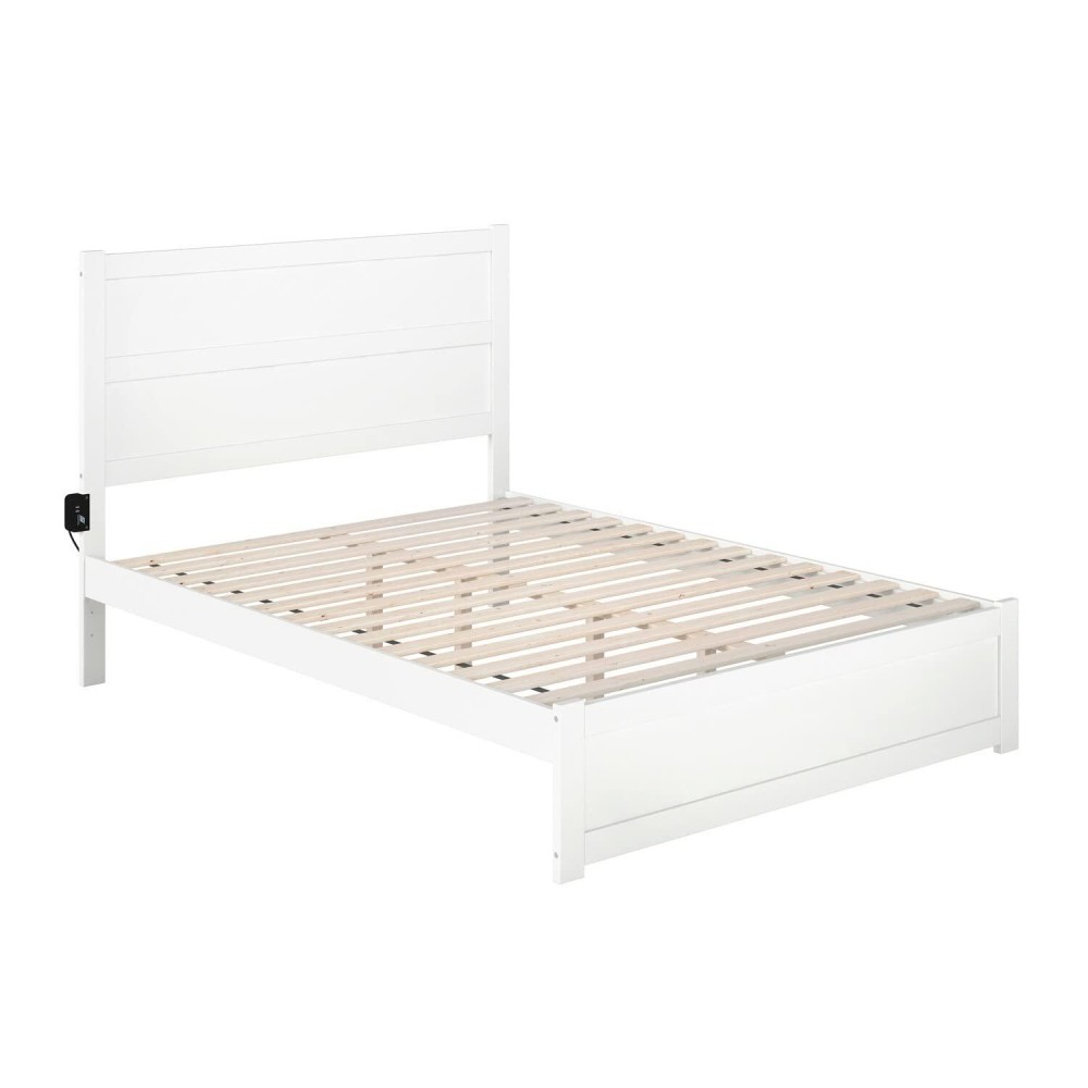 Afi Noho Queen Bed With Footboard In White