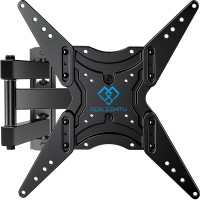 Perlesmith Full Motion Tv Wall Mount For 26-60 Inch Tvs, Ul-Listed Tv Mount With Articulating Arms Swivels Tilt Extension - Wall Mount Tv Brackets Vesa 400X400 Fits Led Lcd Oled 4K Tvs Up To 70 Lbs