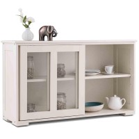 Spsupe Stackable Kitchen Sideboard, White